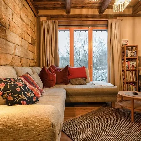 Bio Mit Saunabereich Im Naturidyll Wiesengrund Apartment