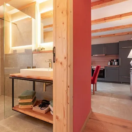 Bio Mit Saunabereich Im Naturidyll Wiesengrund Apartment