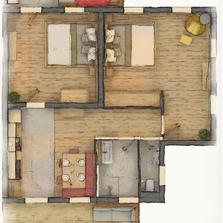 Apartmán Bio Mit Saunabereich Im Bio Naturidyll Wiesengrund *