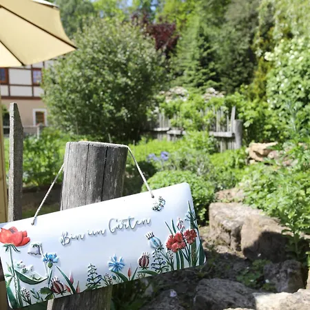 Apartmán Bio Mit Saunabereich Im Bio Naturidyll Wiesengrund *