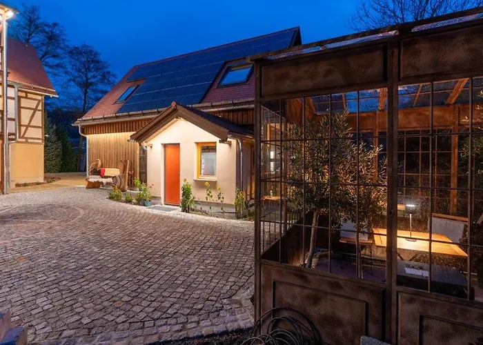 Bio Mit Saunabereich Im Bio Naturidyll Wiesengrund Struppen